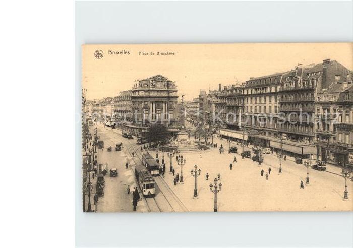 Strassenbahn Bruxelles Place de Brouckere