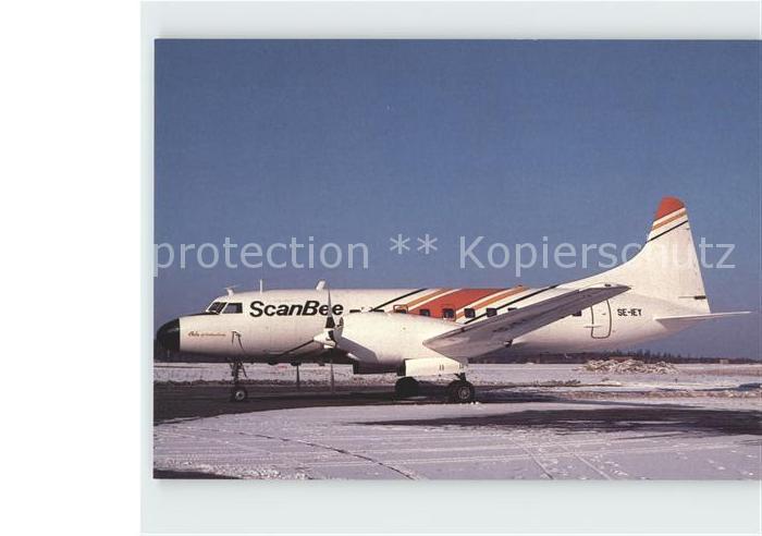 Flugzeuge Zivil Scan Bee Convair 580 SE-IEY