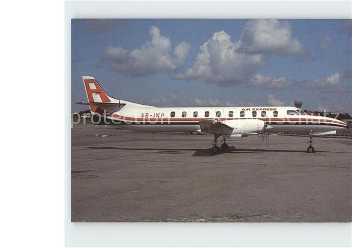 Flugzeuge Zivil AMA Air Express SE-IKP Swearingen SA226 TC Metro II