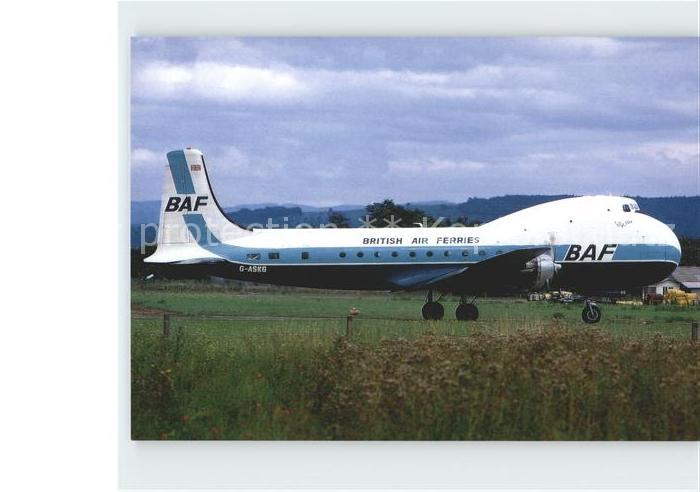 Flugzeuge Zivil BAF British Air Ferries ATL-98 Carvair G-ASKG Cn 10382/10