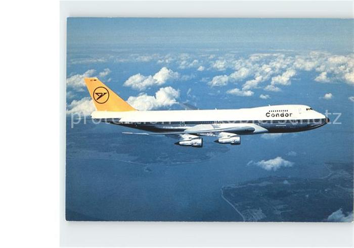 Flugzeuge Zivil Condor Jumbo-Jet Boeing 747-200