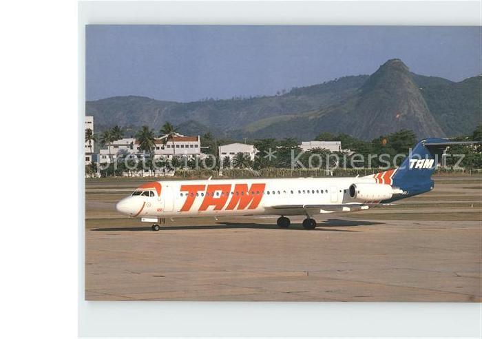 Flugzeuge Zivil TAM Fokker F-100 11451 PT-MRJ