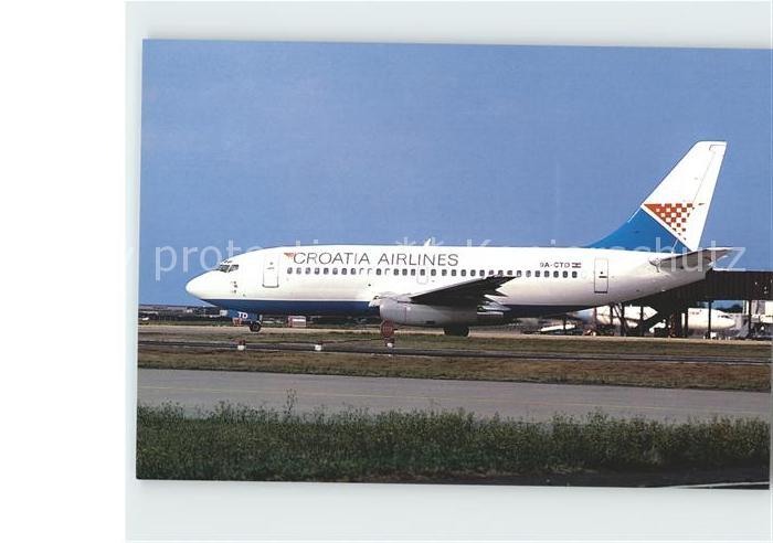 Flugzeuge Zivil Croatia Airlines Boeing 737 9A-CTD