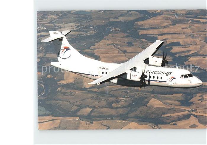 Flugzeuge Zivil Eurowings ATR 42-500