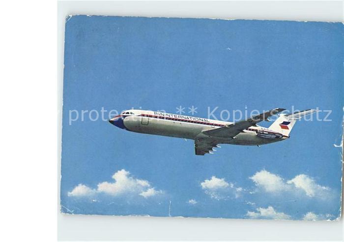 Flugzeuge Zivil Paninternational Super Bac 1-11/500