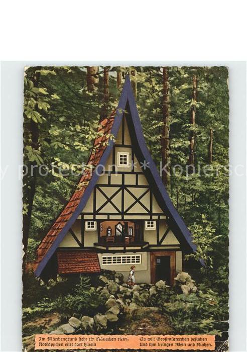 Maerchen Sagen Rotkaeppchen Maerchengrund Bad Sachsa