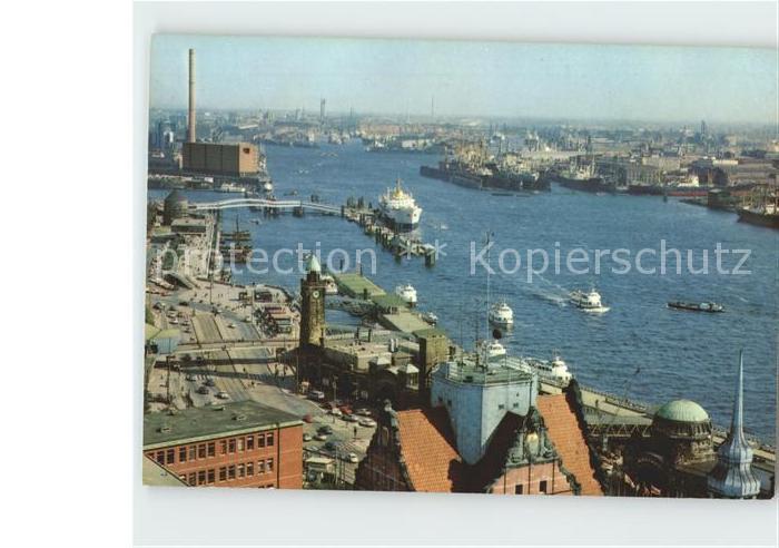 HAMBURG CITY St. Pauli Landungsbruecken Freihafen