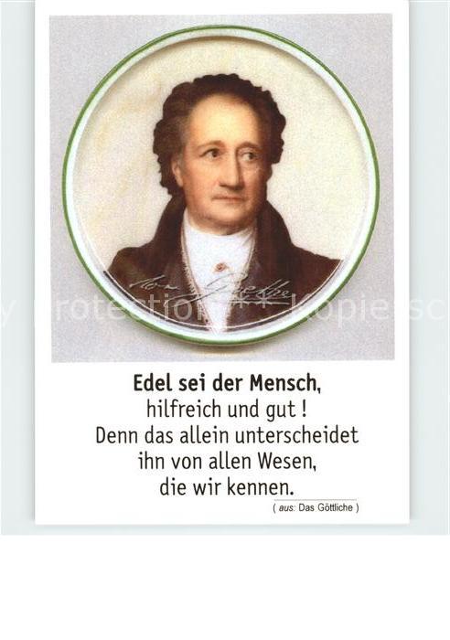 Goethe Johann Wolfgang von Gedicht