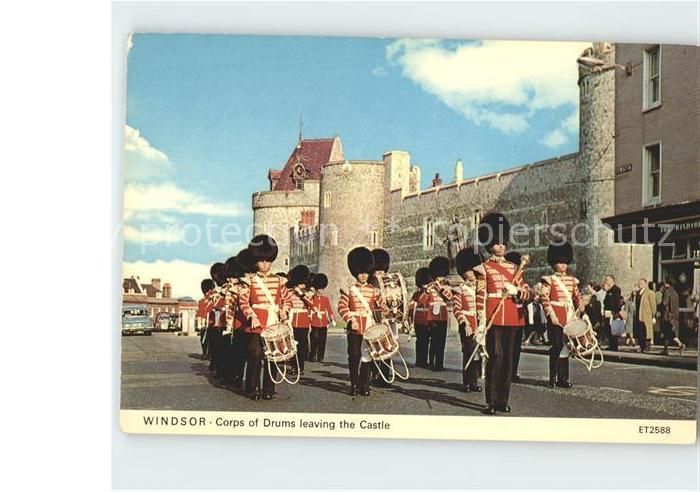 Leibgarde Wache Corps of Drums Windsor