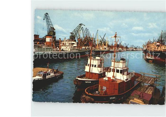 Schiffe Ships Navires Bremen Hafen