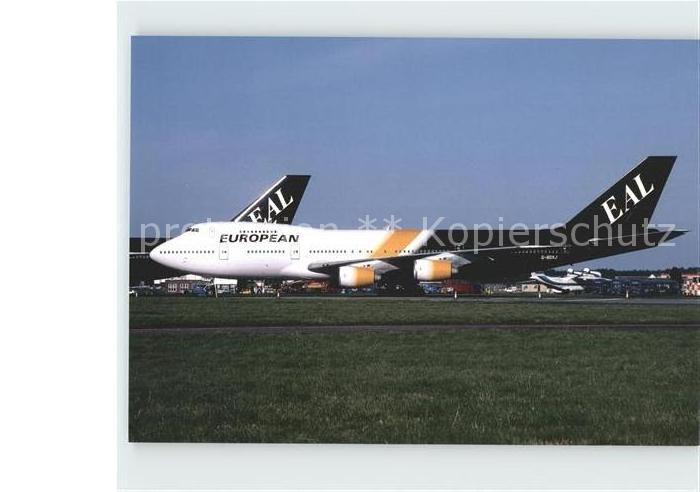 Flugzeuge Zivil European Boeing 747-236B G-BDXJ cn 21831