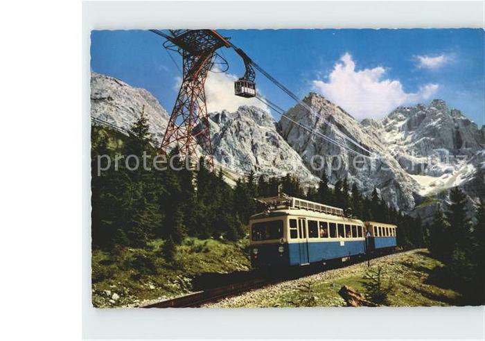 Zahnradbahn Seilbahn Bayerische Zugspitzbahnen Zugspitzgipfel