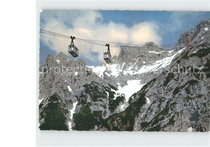 Seilbahn Karwendel Mittenwald Viererspitze Gipfelstation