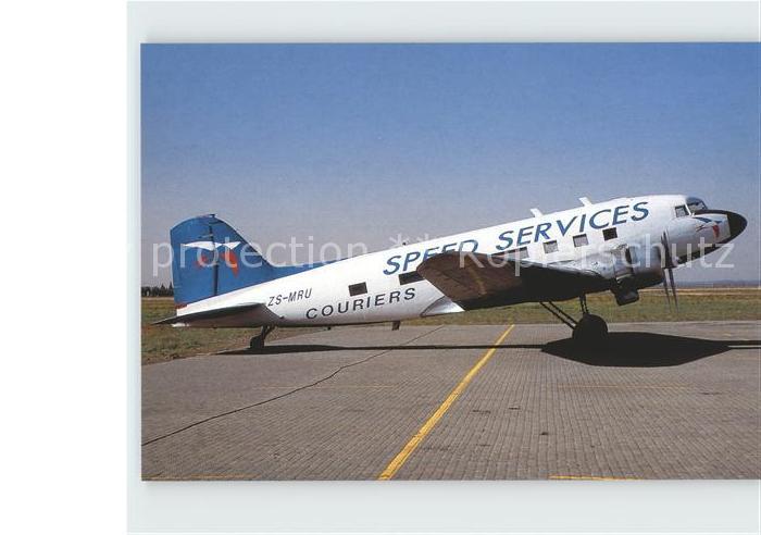 Flugzeuge Zivil Speed Services Couriers DC-3 ZS-MRU c/n 4363