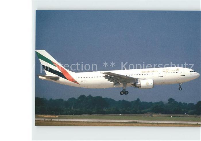 Flugzeuge Zivil Emirates Airbus Industrie A300-600R