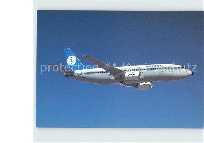 Flugzeuge Zivil Sabena Boeing 737-300