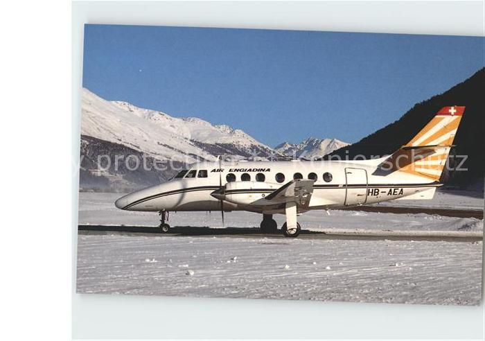 Flugzeuge Zivil Air Engiadina Jetstream 31 HB-AEA