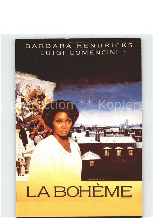 Kino Film La Boheme Barbara Hendricks Luigi Comencini