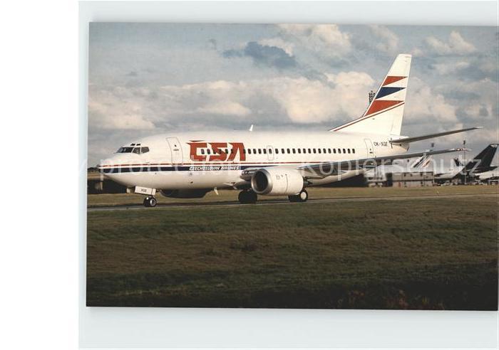 Flugzeuge Zivil CSA Boeing 737-500 OK-XGE
