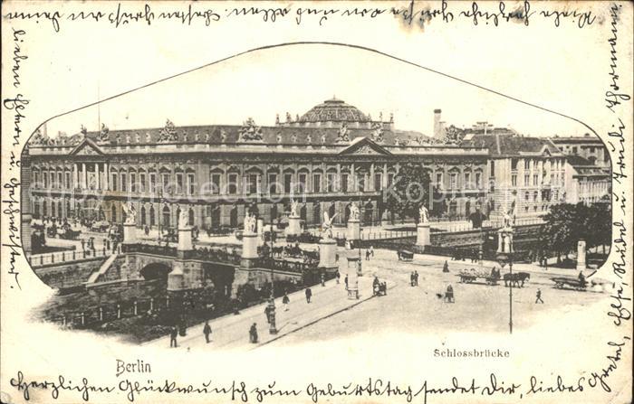 BERLIN  CITY Schlossbruecke