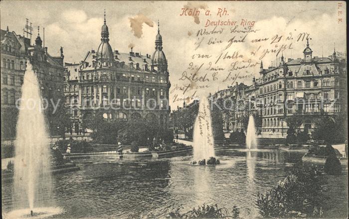 Koeln Rhein Deutscher Ring