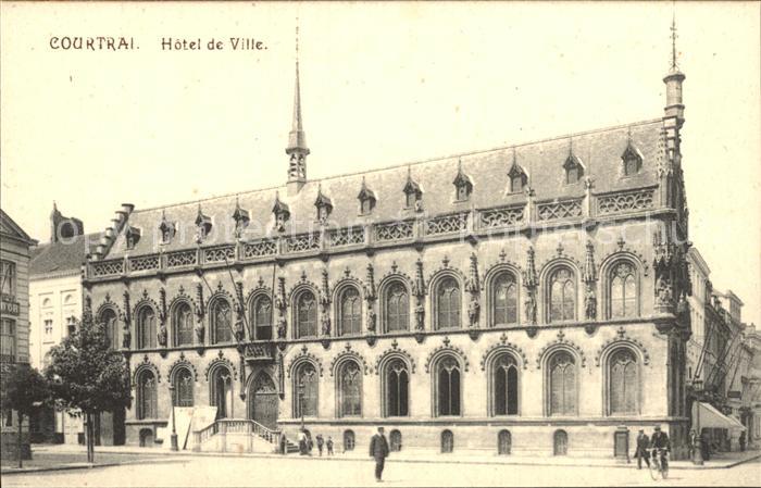 Courtrai KORTRIJK Flandre Belgie Hotelde Ville