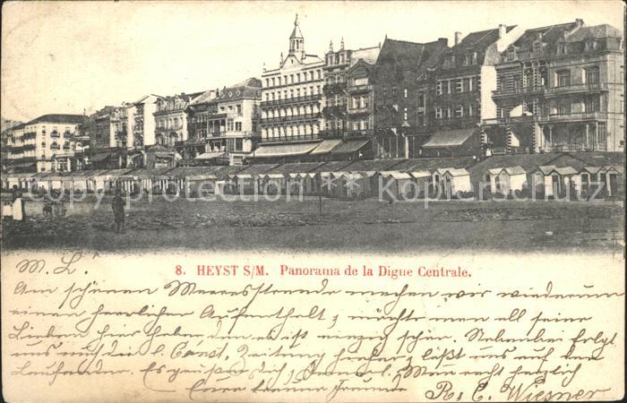 Heyst-sur-Mer Flandre Digue Centrale