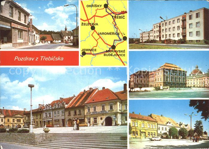Trebic Trebitsch Hotel Jednoty Centrem Jemnice namesti Svobody