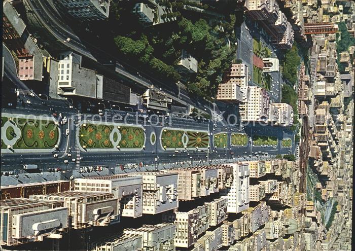 Genova Genua Liguria Fliegeraufnahme Viale Brigate Partigiane