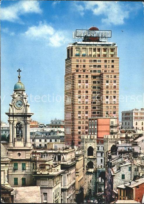 Genova Genua Liguria Porta Soprana Grattacielo