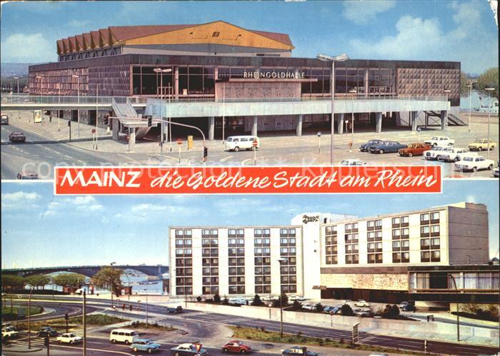 Mainz Rhein Rheingoldhalle Hilton-Hotel