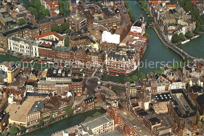 Amsterdam Niederlande Fliegeraufnahme Muenzturm