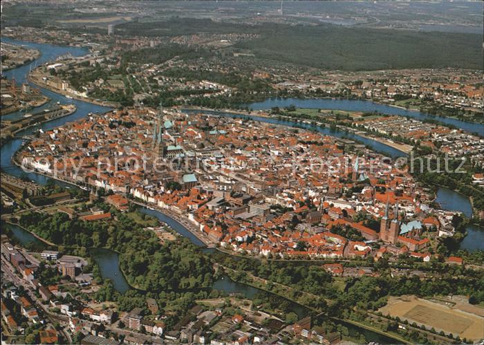 LueBECK  CITY Fliegeraufnahme