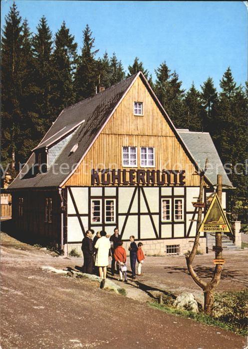 Sosa Erzgebirge Gaststaette Kuehlerhuette