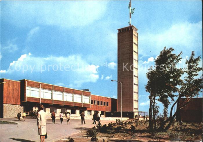 Oberwiesenthal Erzgebirge Neues Fichtelberghaus