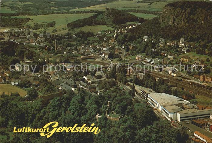 Gerolstein Rheinland-Pfalz Auberg Munterley Fliegeraufnahme