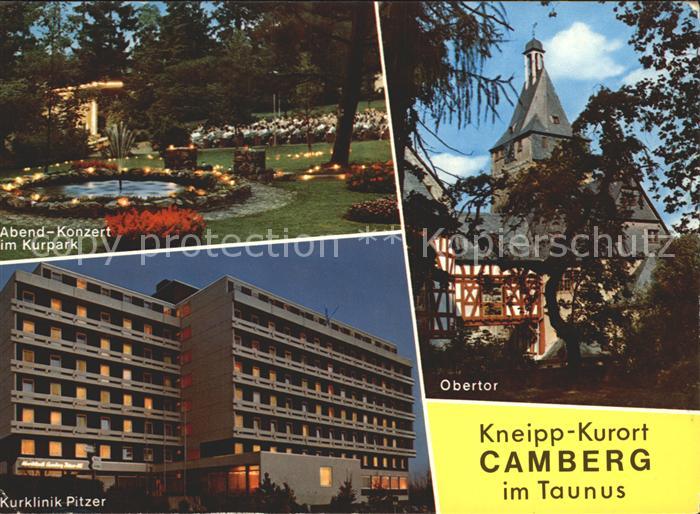 Camberg Bad Obertor Abend-Konzert Kurpark Kurklinik Pitzer