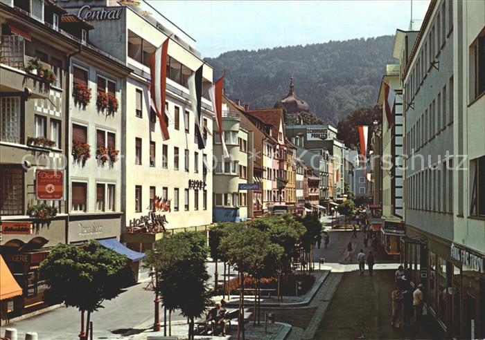 Bregenz Vorarlberg Kaiserstrasse Fussgaengerzone