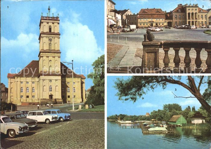 Neustrelitz Marktplatz Rathaus Zierker See