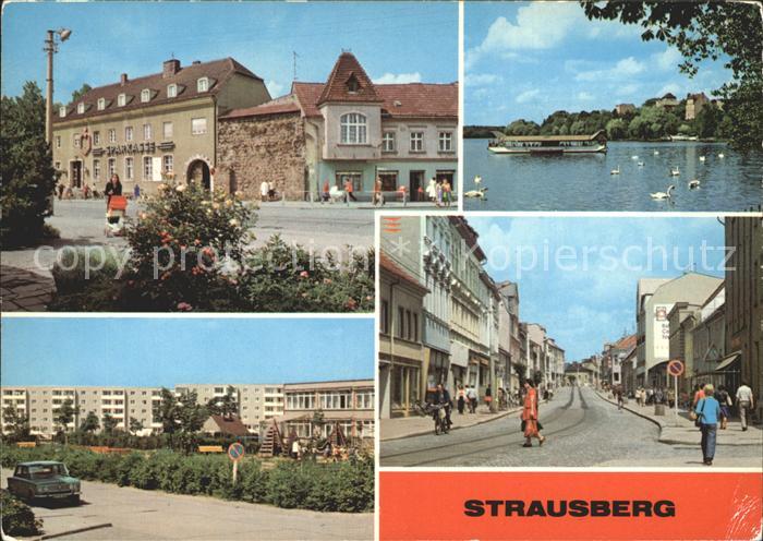 Strausberg Brandenburg Grosse Strasse Straussee Kinderkrippe Erich Weinert