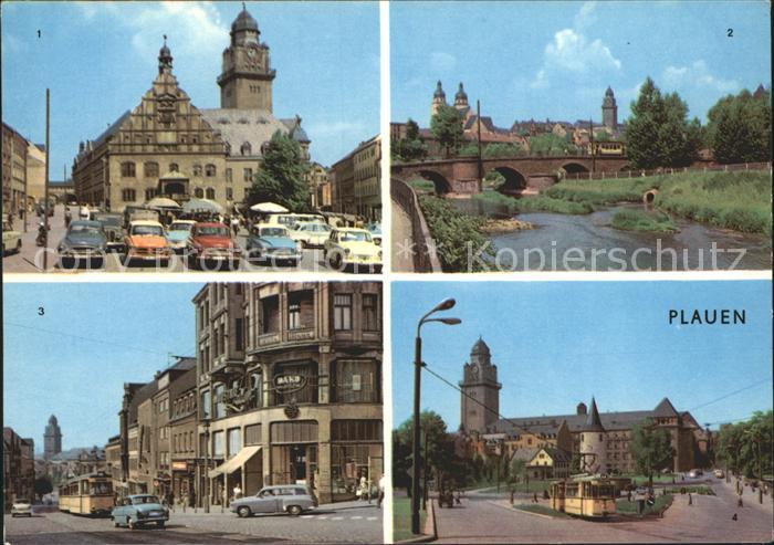 Plauen Vogtland Altmarkt Bahnhofstrasse Otto-Grotewohl-Platz