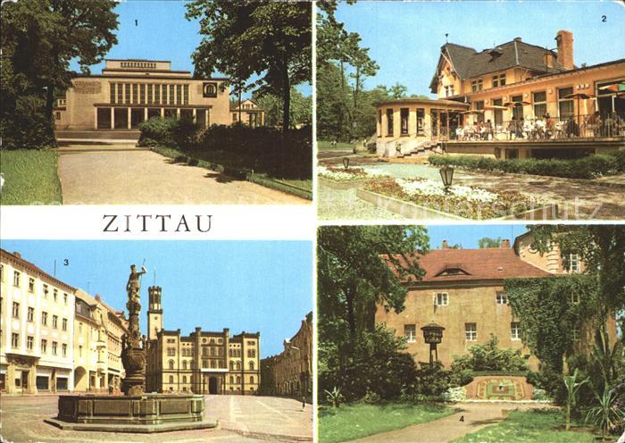 Zittau Gerhart-Hauptmann Theater HOG Burgteich Platz der Jugend