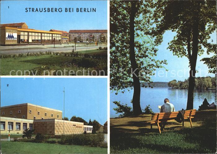 Strausberg Brandenburg Kaufhalle Klub am See Straussee