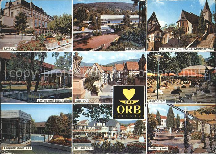 Bad Orb Altstadt Kurkonzert Salinenplatz St. Martinskirche Leopold-Koch-Bad