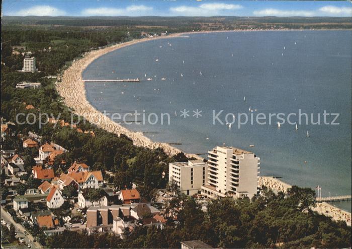 Timmendorfer Strand Fliegeraufnahme