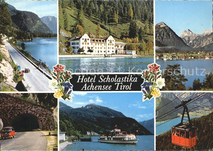 Achensee Hotel Scholastika Luftseilbahn Faehre