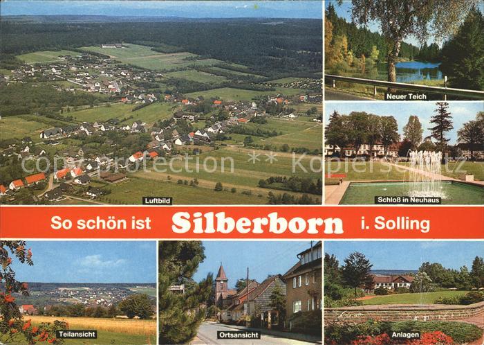 Silberborn Fliegeraufnahme Schloss Neuhaus Anlagen