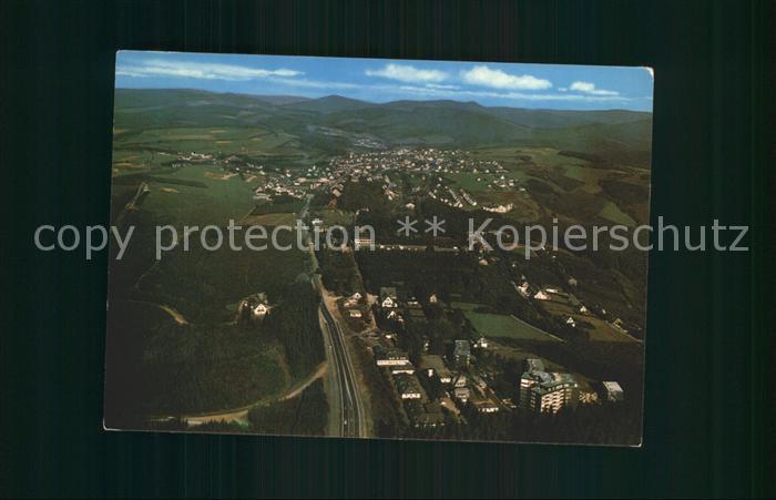 Winterberg Hochsauerland Fliegeraufnahme