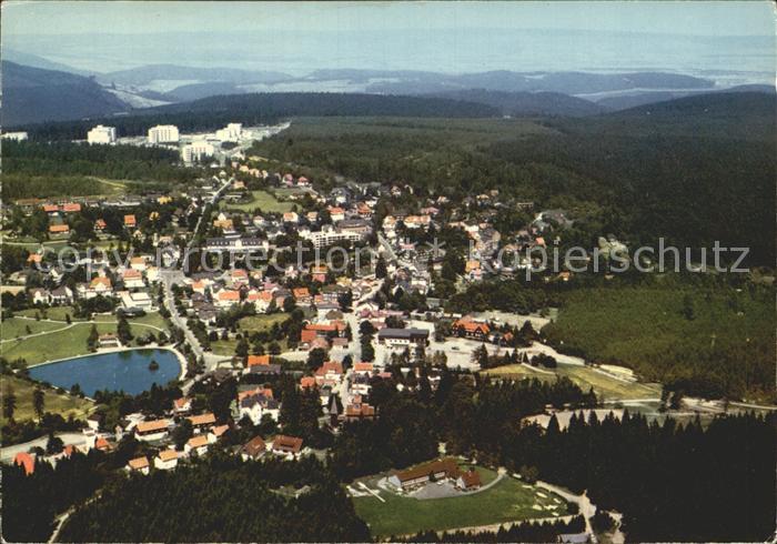Hahnenklee-Bockswiese Harz Fliegeraufnahme