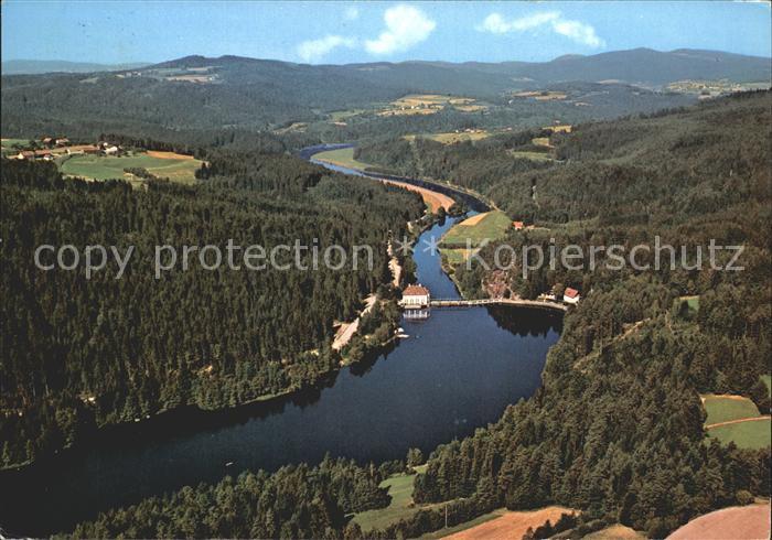 Zwiesel Niederbayern Naturpark Bayer. Wald Hoellensteinsee Kraftwerk